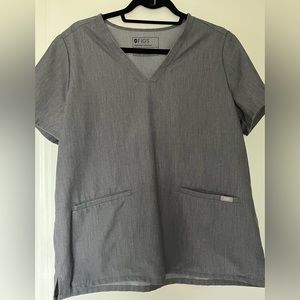 Figs Scrub Set - Graphite - Large